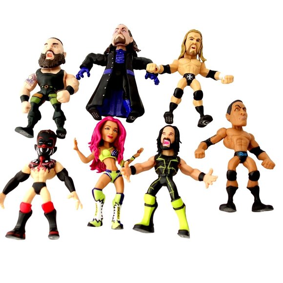 WWE 2017 Action Figures Lot Of 7 Detailed and Poseable Superstars 5" Tall - Picture 3 of 7